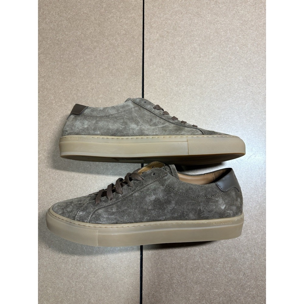 Polo Ralph Lauren Jermain "LUX" Suede Leather Sneaker Sz 8.5M Rare Brand New
